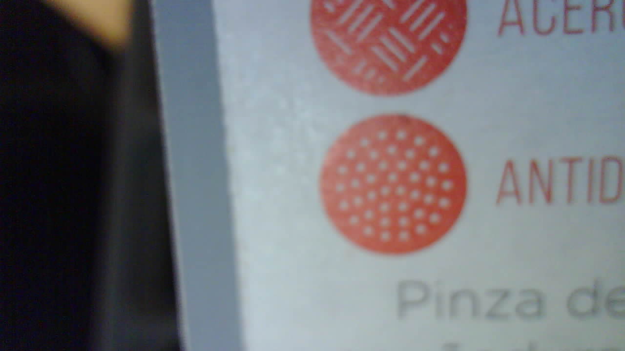 Captura de la paleta