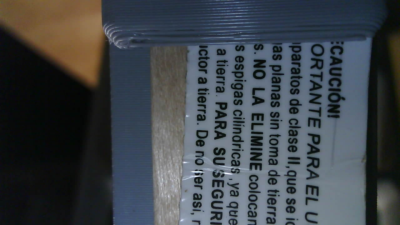 Captura de la paleta